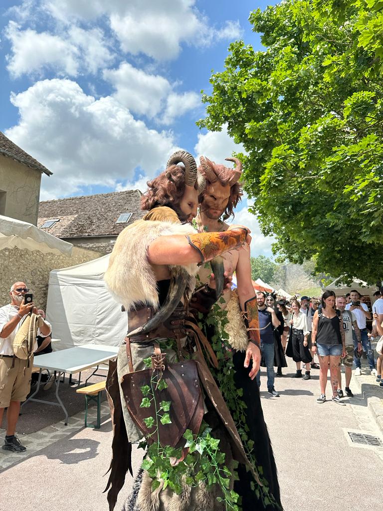 medieval festival costume